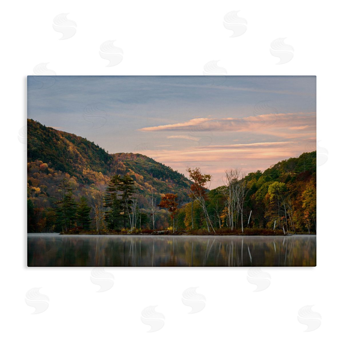 James Rodewald Nature's Change Reflection Canvas Wall Art Print