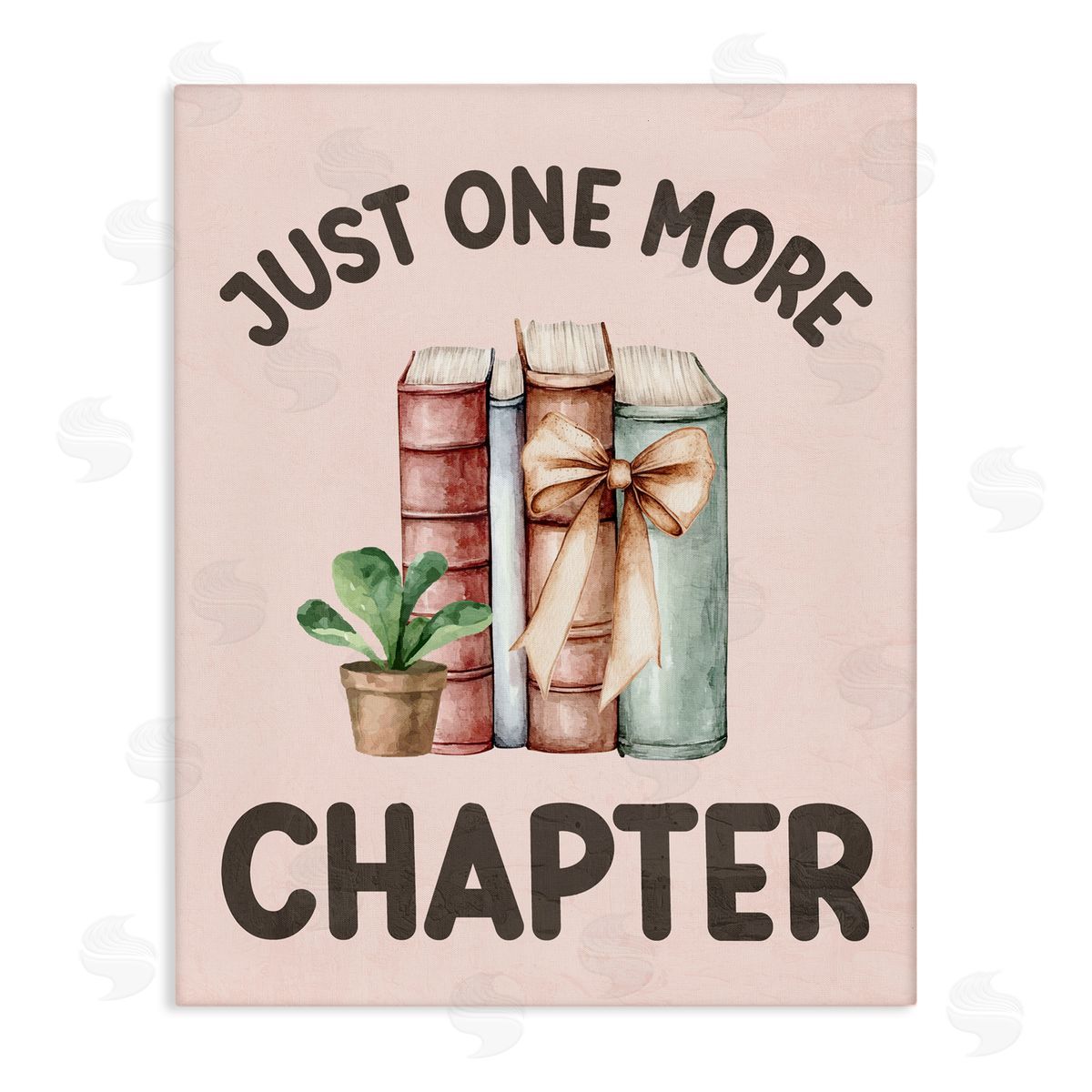 Kim Allen Just One More Chapter Canvas Wall Art Print