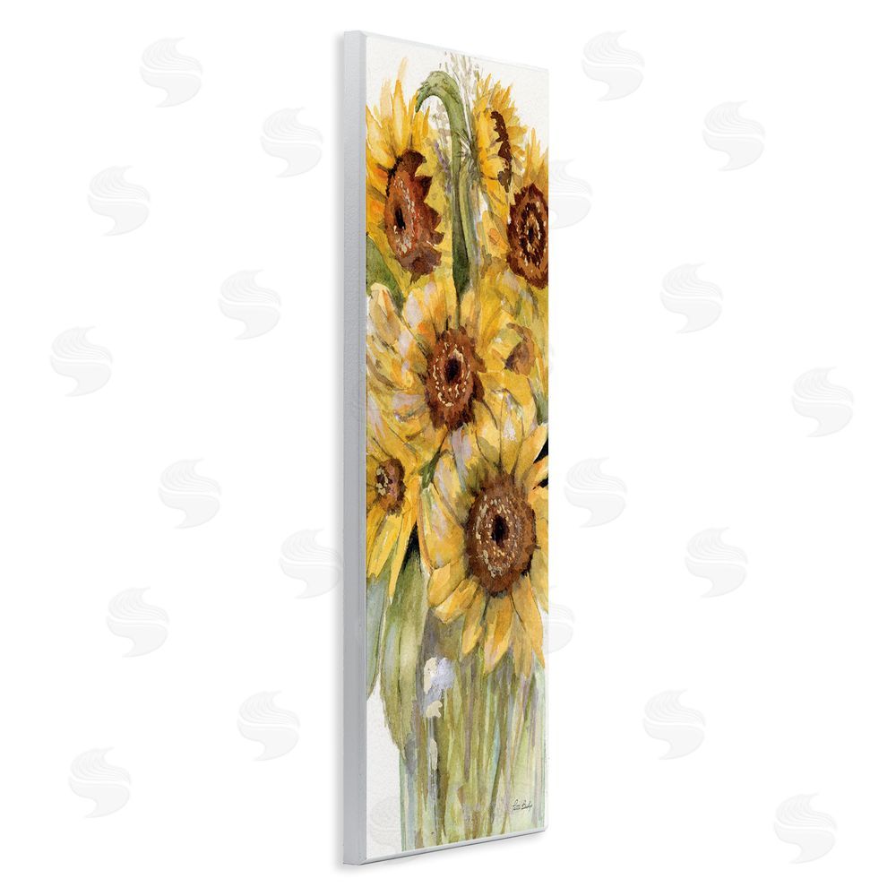 Patti Bishop Sunflowers Bouquet Close Up Wall Plaque Art Print