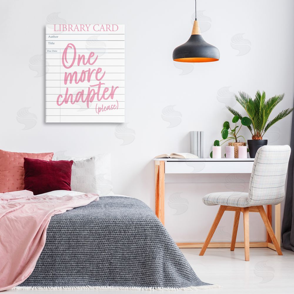 Emily Dumas One More Chapter Please Canvas Art on Wall