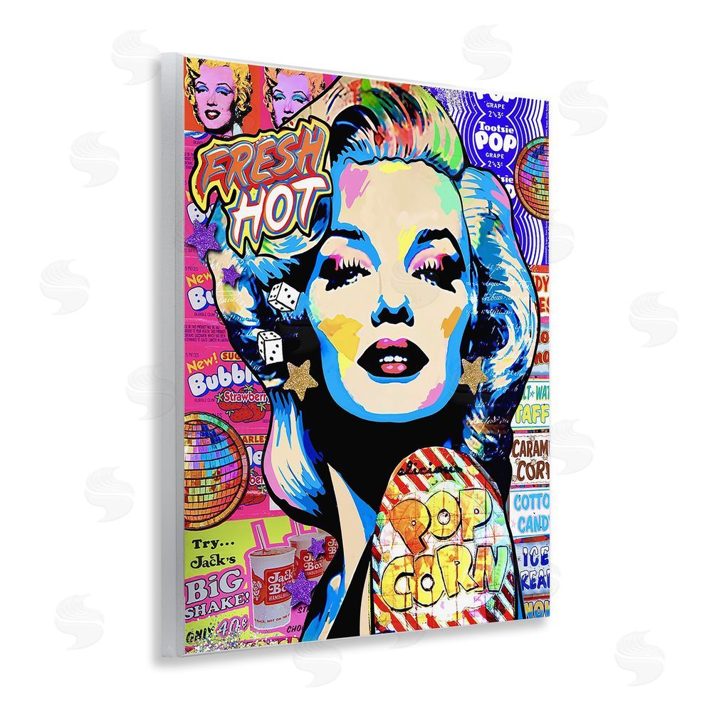 Jess Stempel Marilyn Candy Pop Style Wall Plaque Art Print