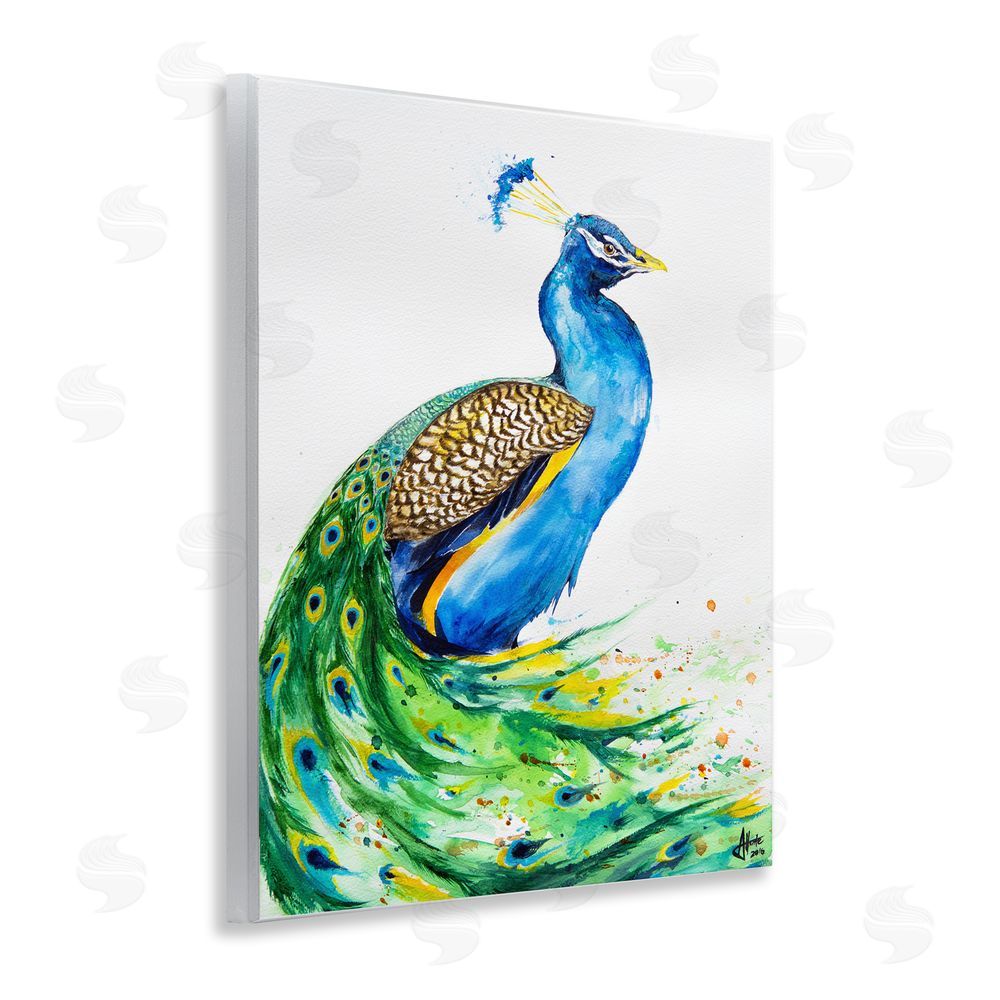 Marc Allante Aphrodite Peacock Portrait Wall Plaque Art Print