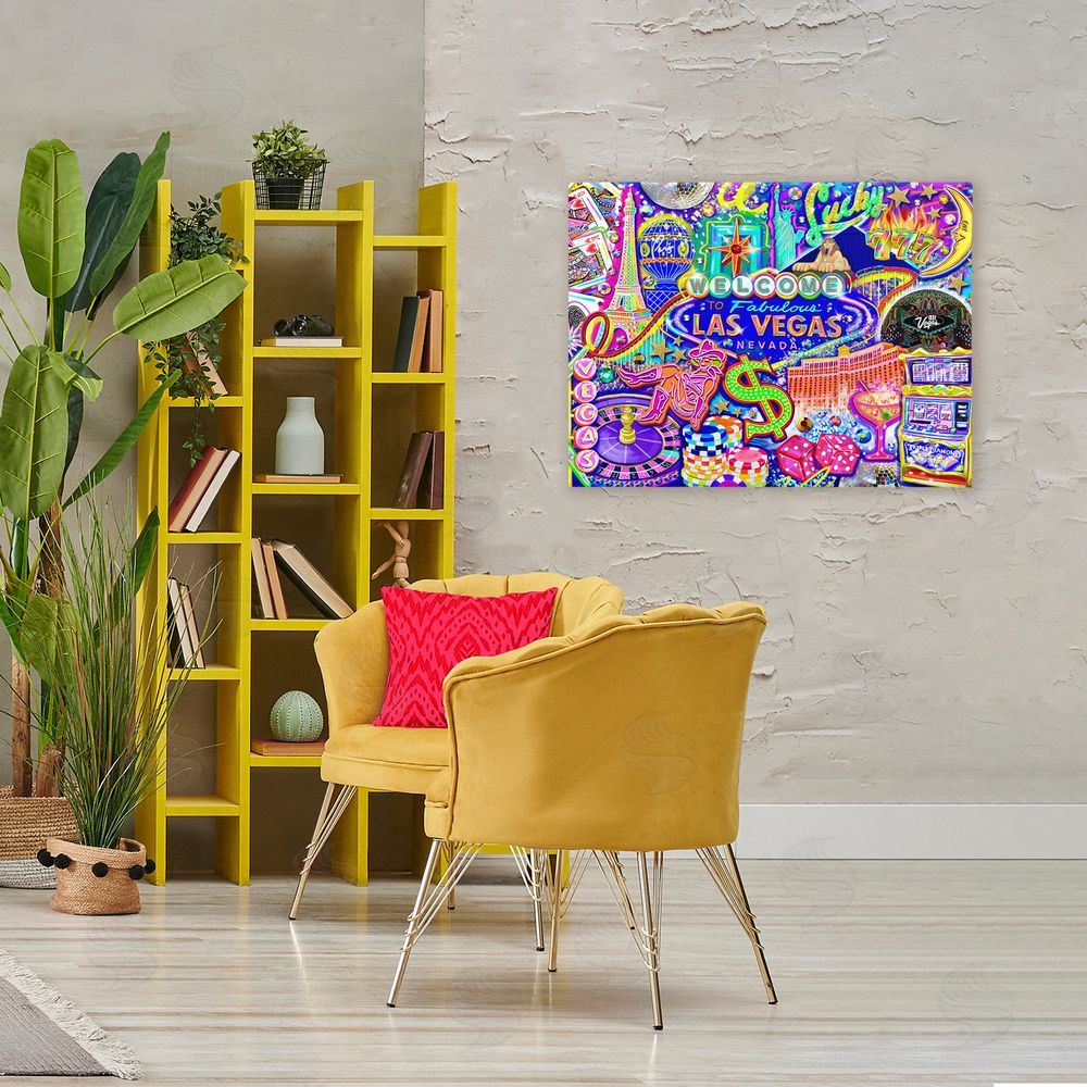 Jess Stempel Fabulous Las Vegas Fun Canvas Art on Wall