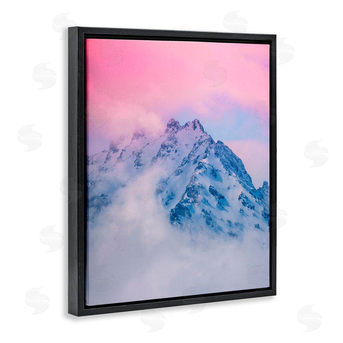 Jared Kreiss Pastel Wyoming Wonders Black Floating Frame Canvas Wall Art Print