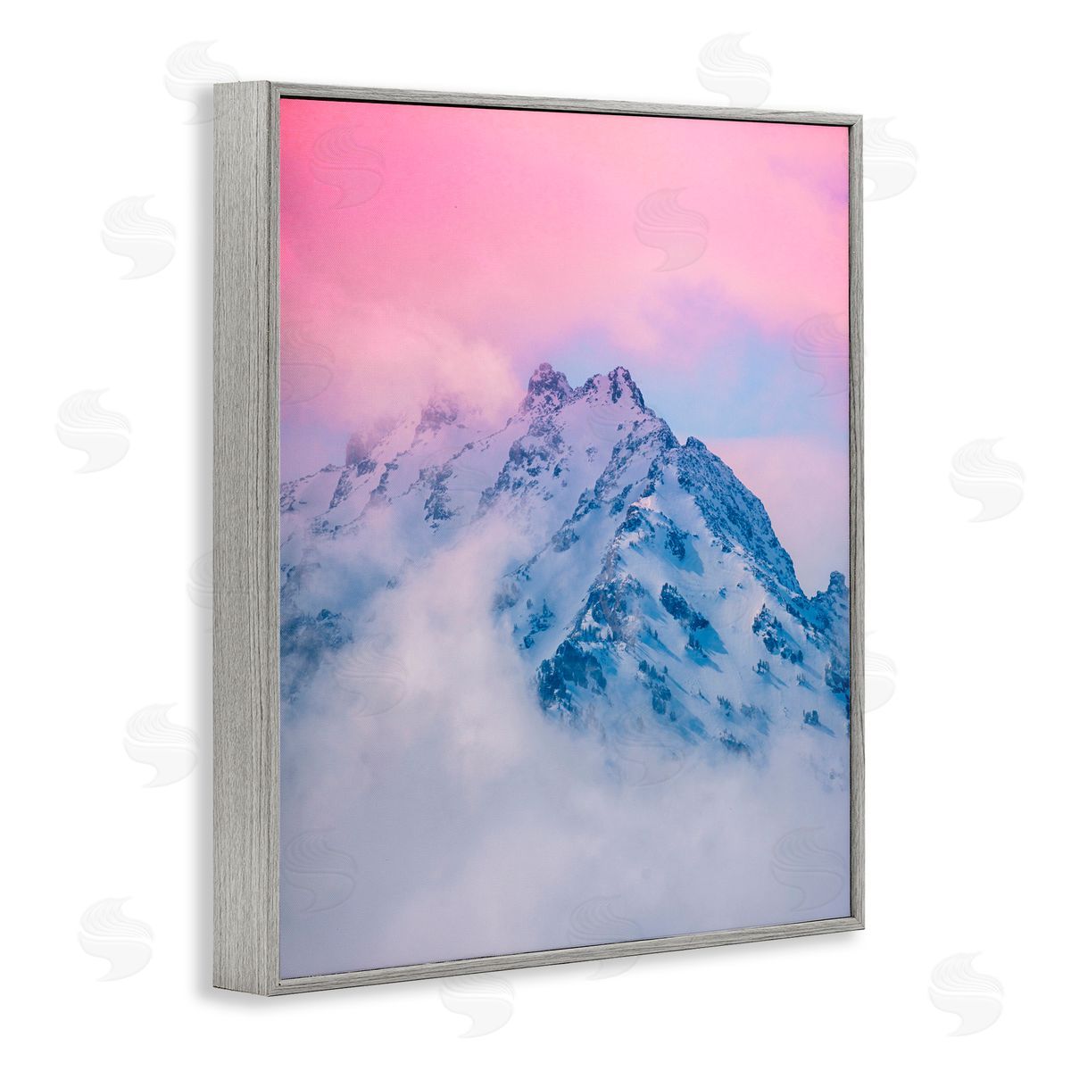 Jared Kreiss Pastel Wyoming Wonders Gray Framed Giclee Wall Art Print