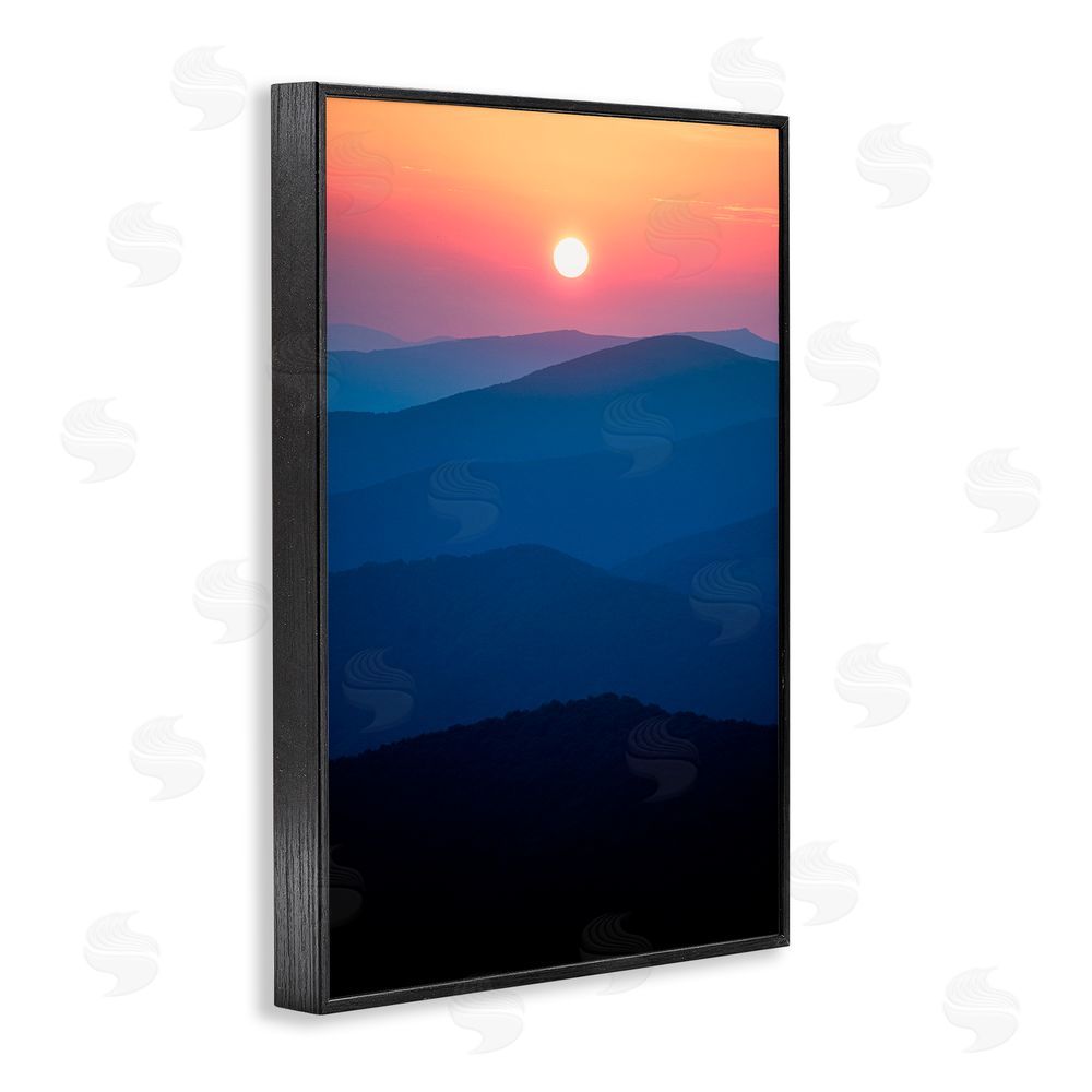 Jared Kreiss Tennessee Mornings Sunrise Black Framed Giclee Wall Art Print