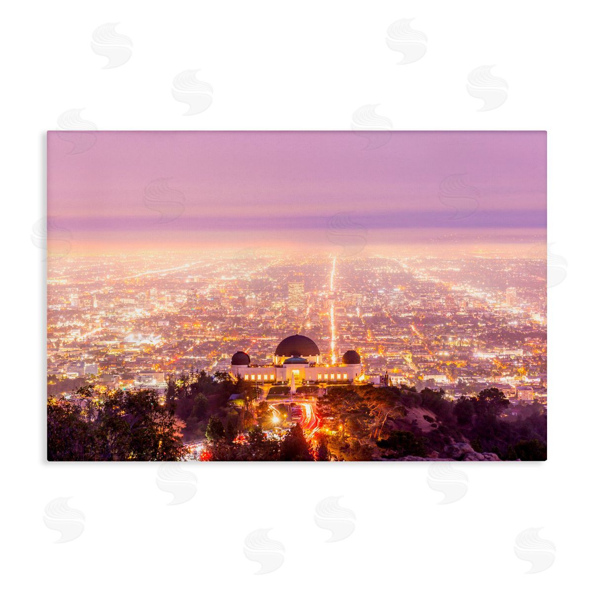 Jeff Poe Photography Griffith Park Scenic Overview Canvas Wall Art Print