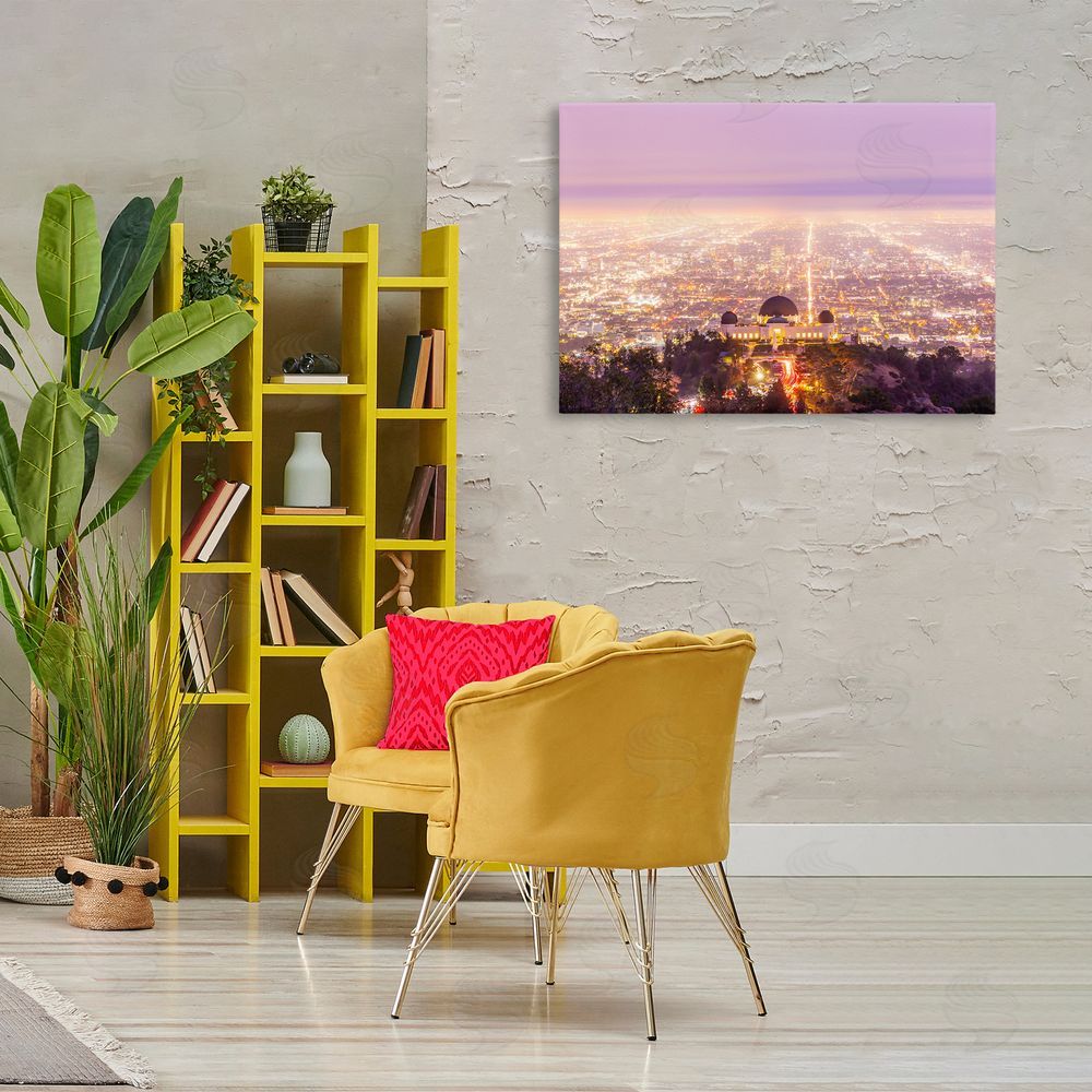Jeff Poe Photography Griffith Park Scenic Overview Canvas Art on Wall