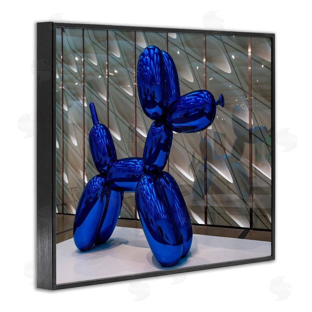 Jeff Poe Photography Koons Sculpture Photography Black Framed Giclee Wall Art Print