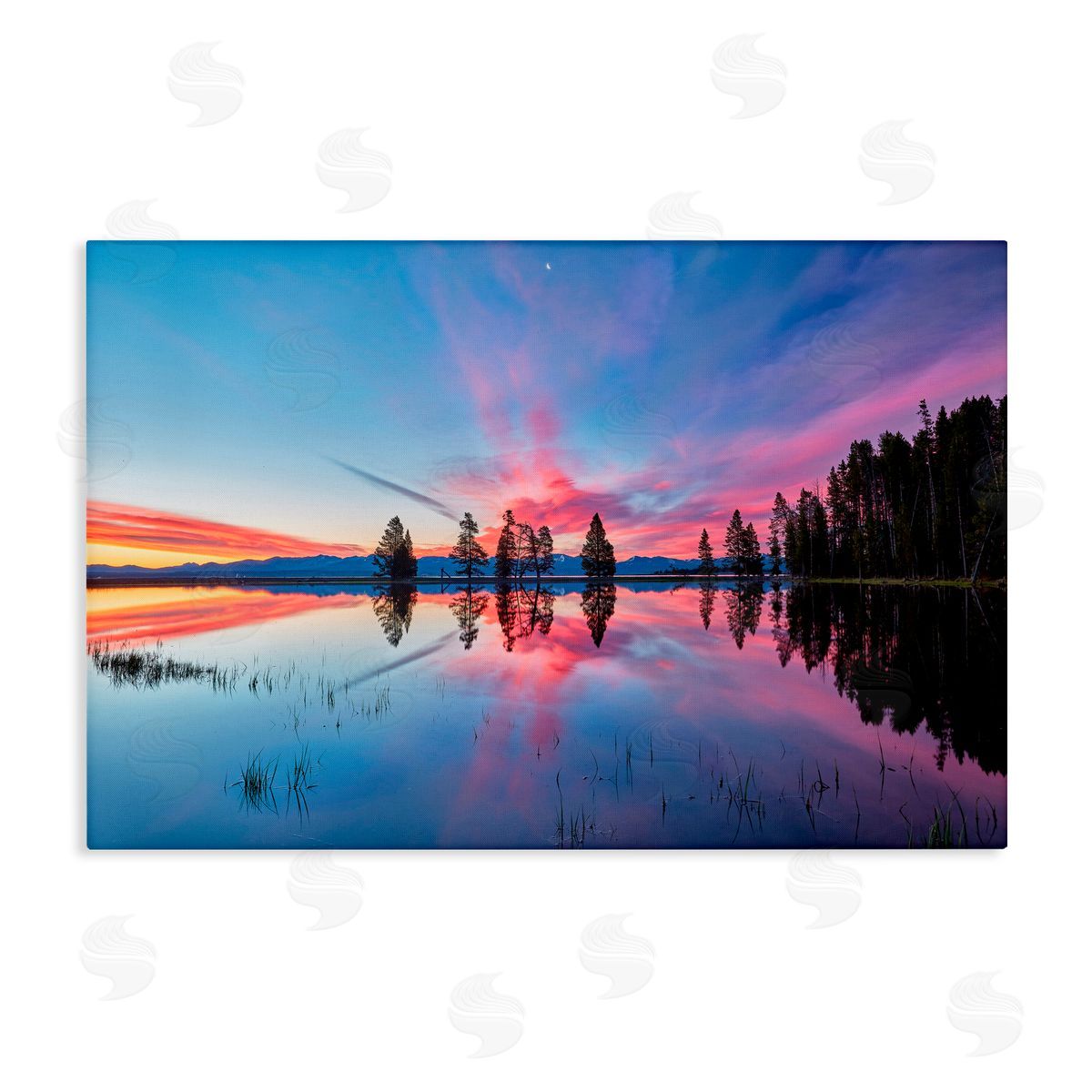 Jon Evan Gull Point At Sunrise Canvas Wall Art Print