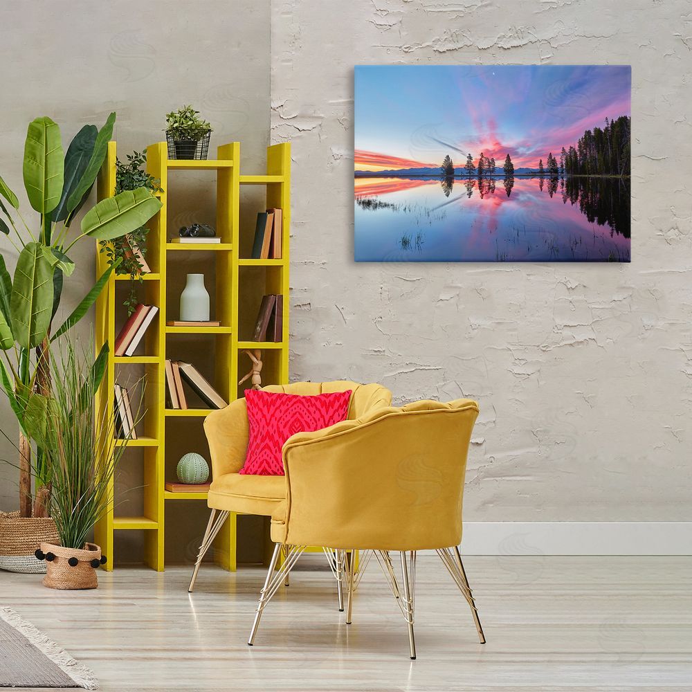 Jon Evan Gull Point At Sunrise Canvas Art on Wall