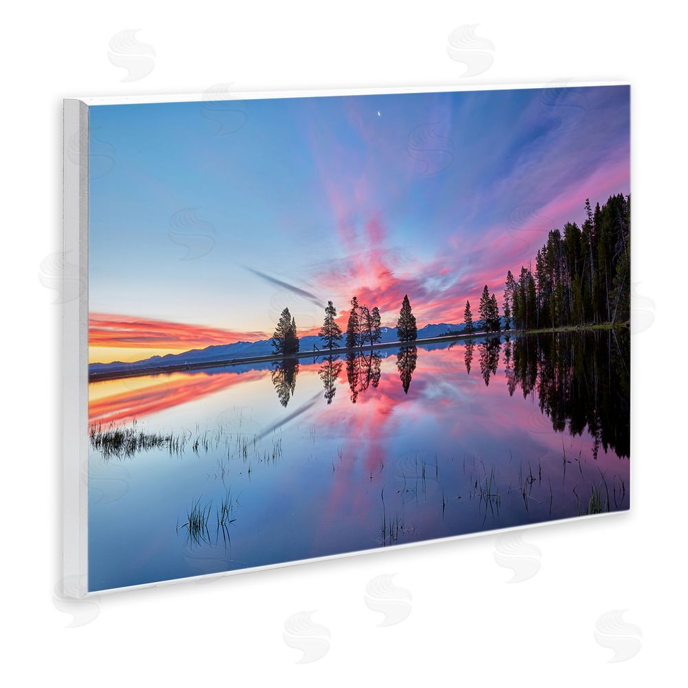 Jon Evan Gull Point At Sunrise Wall Plaque Art Print