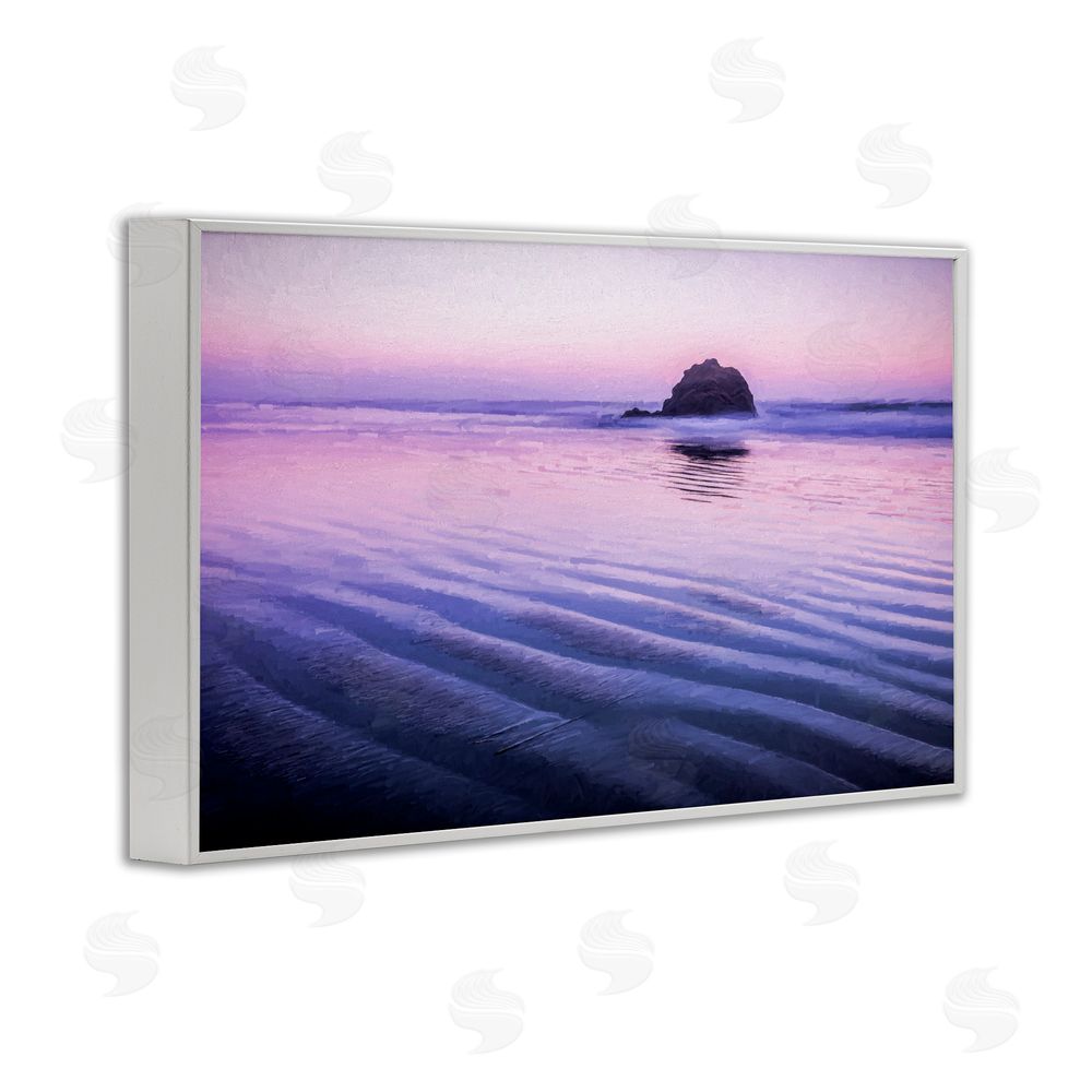 Jon Evan Tranquil And Still Waters White Framed Giclee Wall Art Print