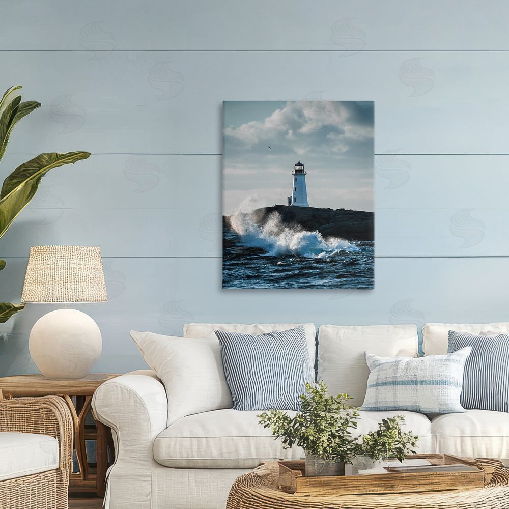 Jared Kreiss Nova Scotia Lighthouse Canvas Art on Wall