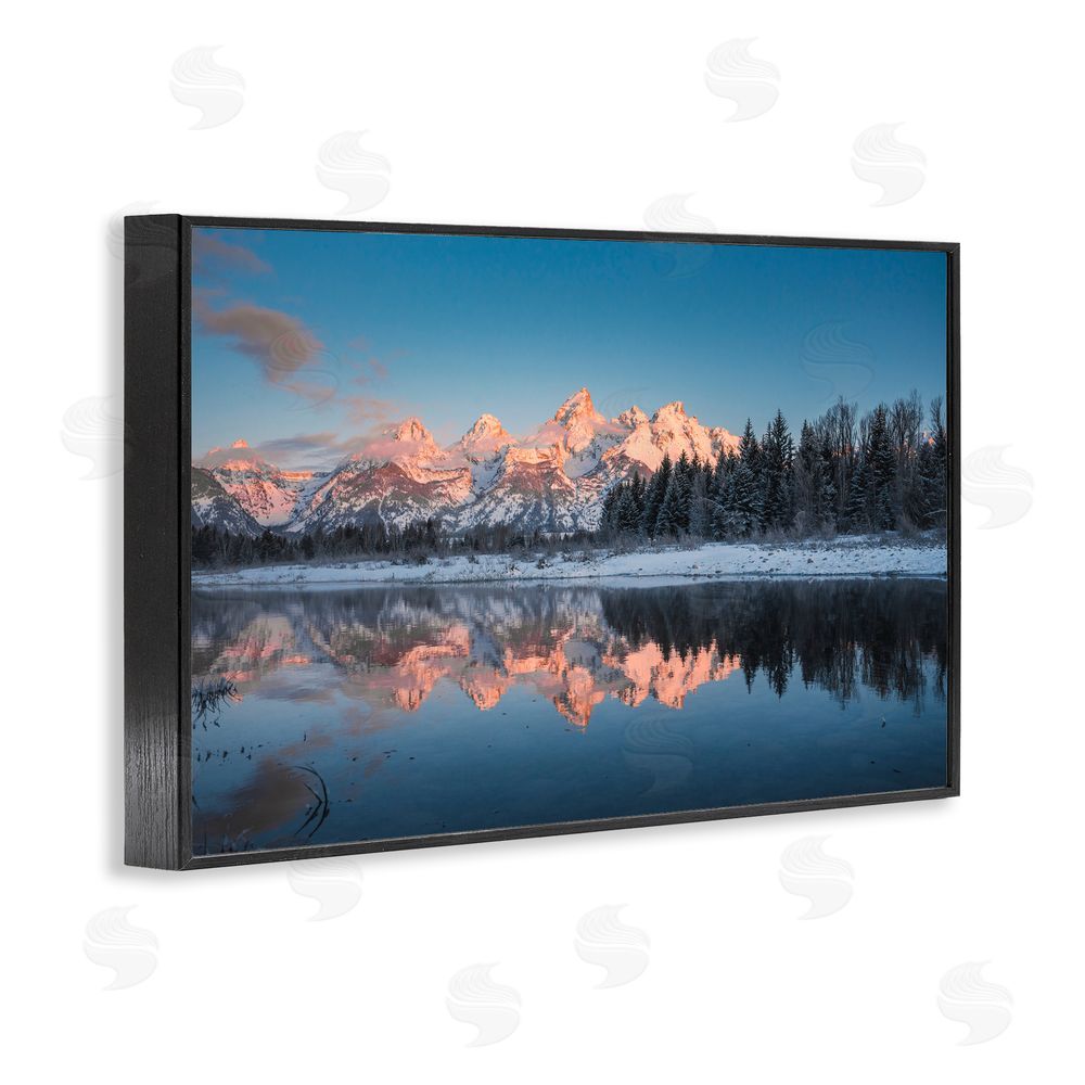 Jared Kreiss Grand Morning View Black Framed Giclee Wall Art Print