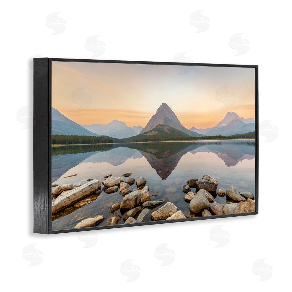 Jeff Poe Photography National Park Central Mountain Black Framed Giclee Wall Art Print