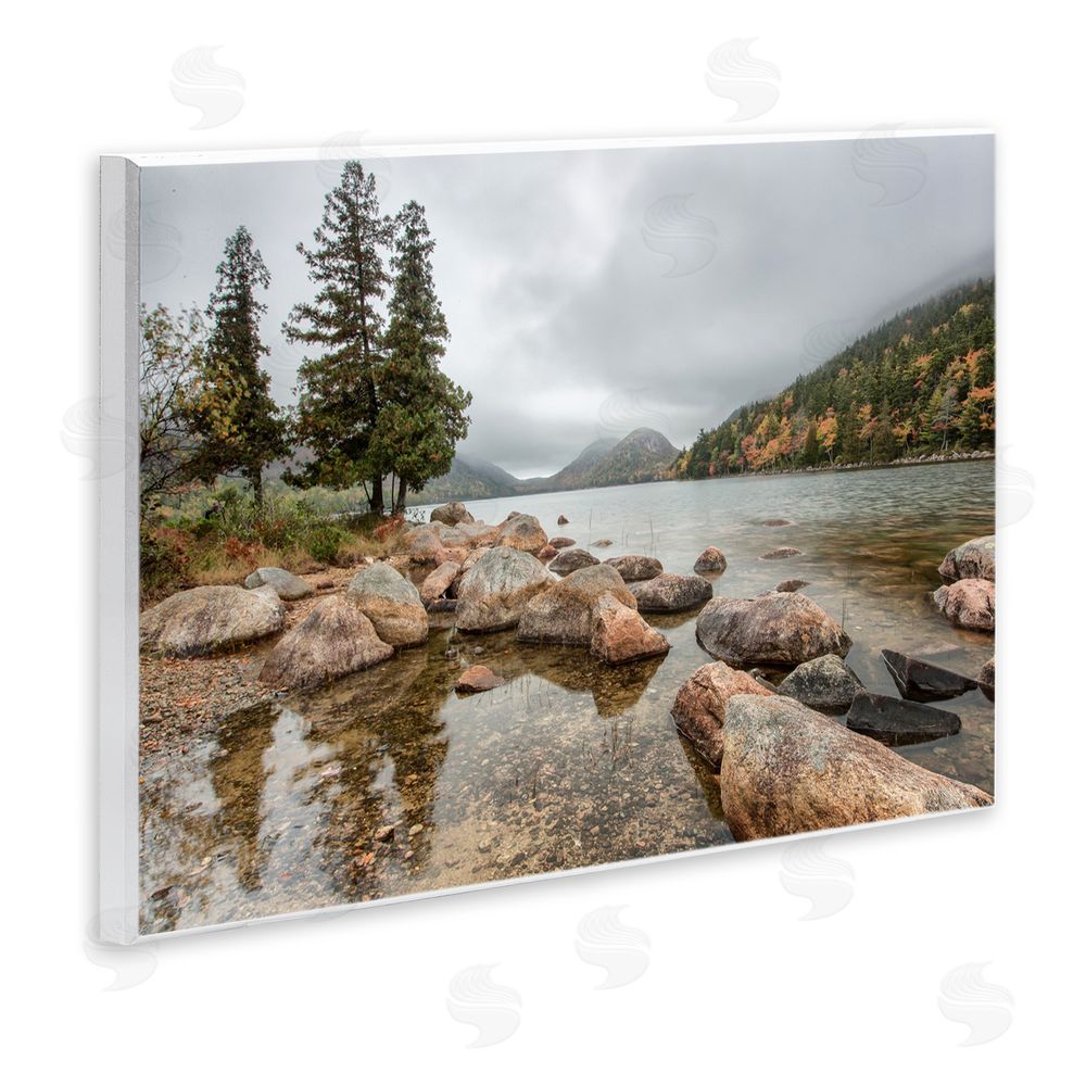 Jon Evan Pond In The Mountains Wall Plaque Art Print