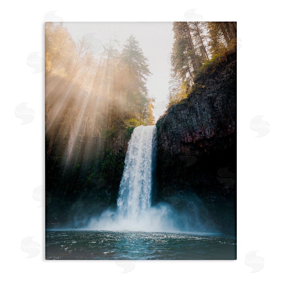 Jared Kreiss Cascading Waterfall Magic Canvas Wall Art Print