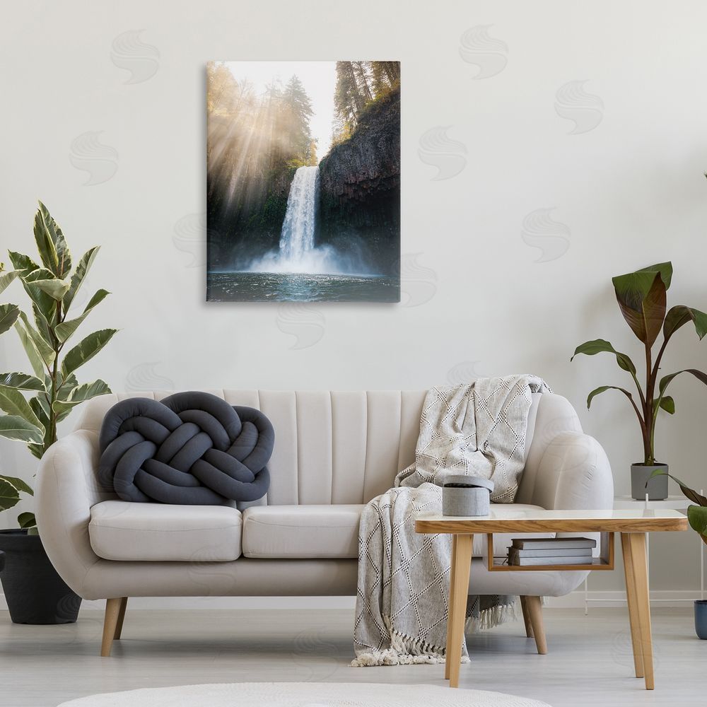 Jared Kreiss Cascading Waterfall Magic Canvas Art on Wall