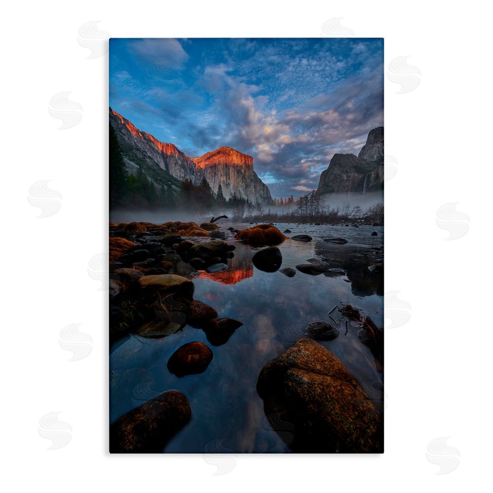 Jon Evan Morning In The Yosemite Valley Canvas Wall Art Print