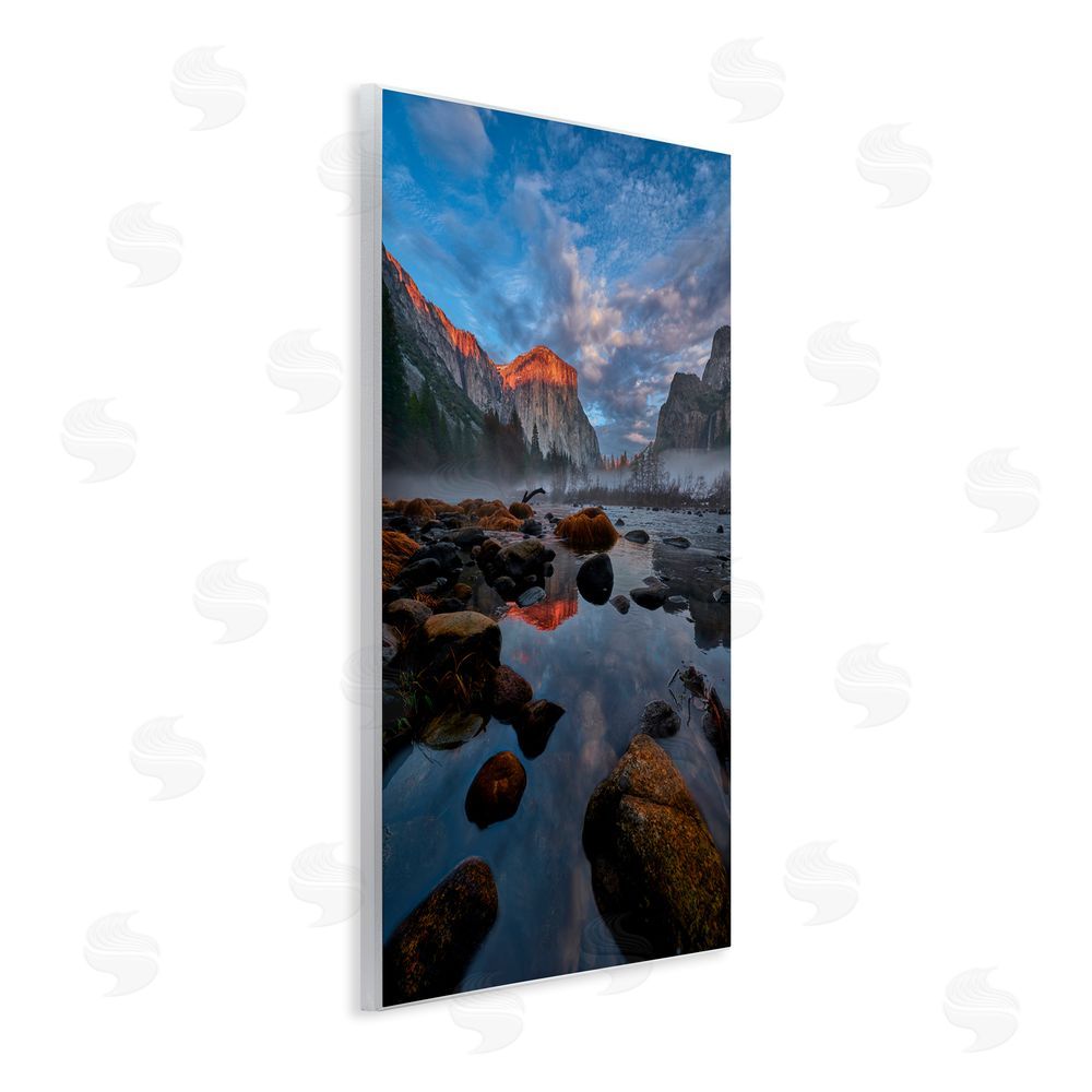 Jon Evan Morning In The Yosemite Valley Wall Plaque Art Print