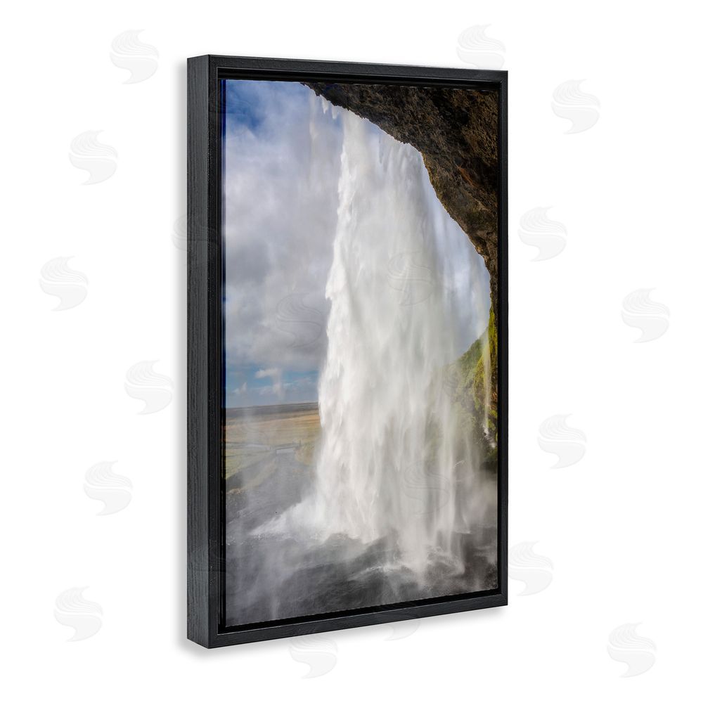 Jon Evan Through The Waters Black Floating Frame Canvas Wall Art Print