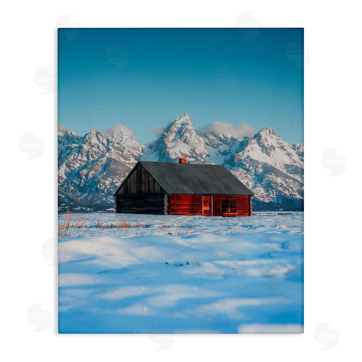 Jared Kreiss In The Shadow Of The Tetons Canvas Wall Art Print
