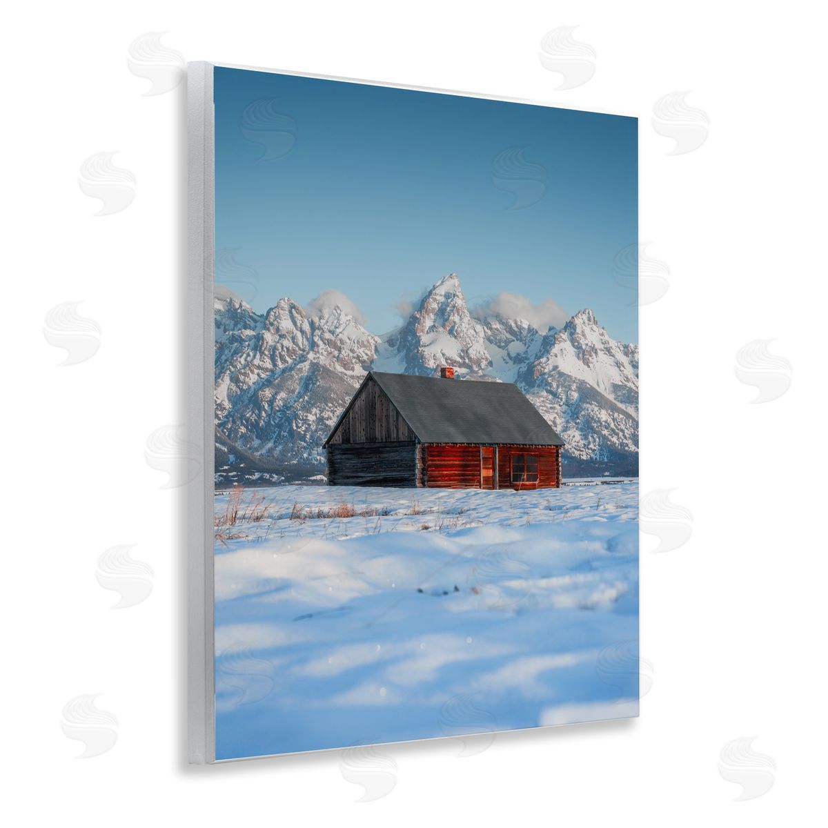 Jared Kreiss In The Shadow Of The Tetons Wall Plaque Art Print