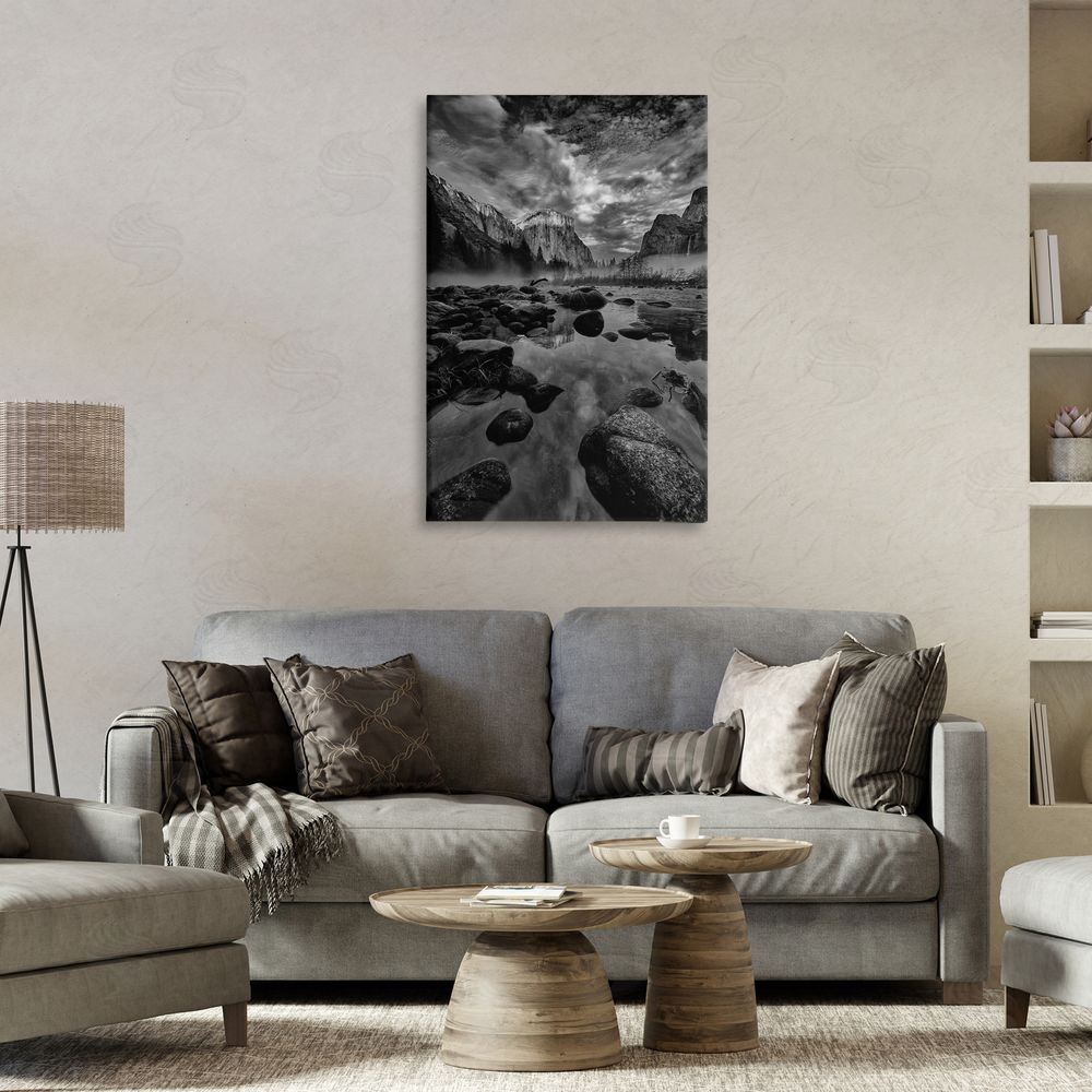 Jon Evan Morning In Yosemite Valley Canvas Art on Wall