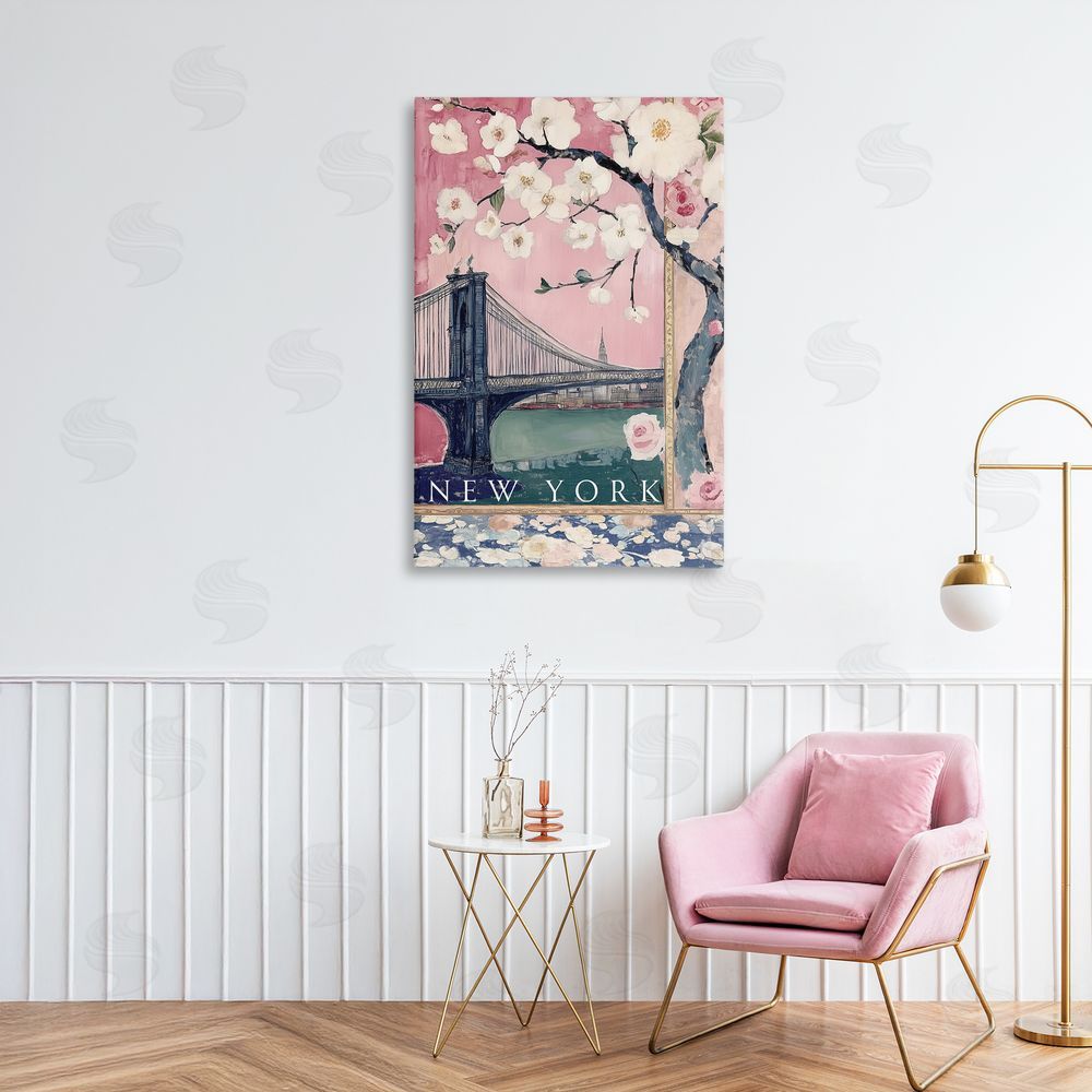 Annabelle Hall New York Spring Tree Canvas Art on Wall