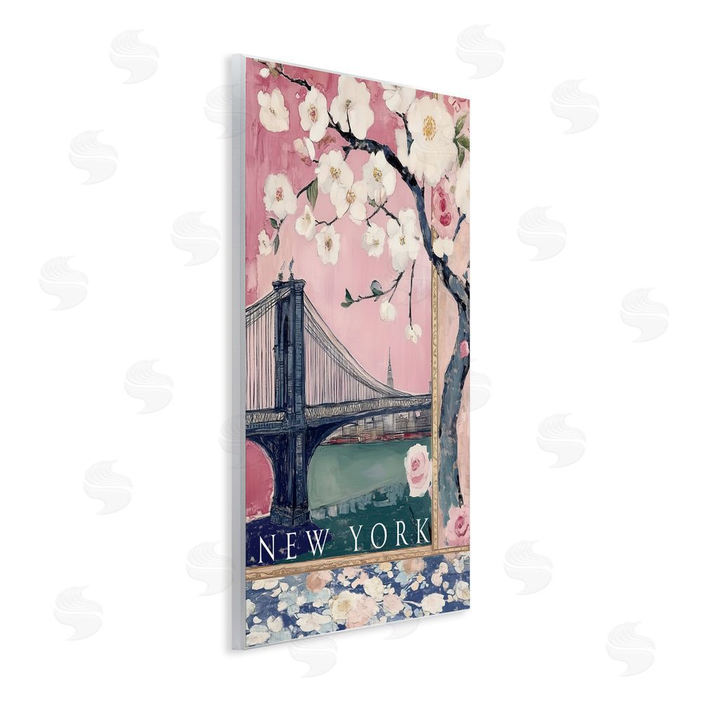 Annabelle Hall New York Spring Tree Wall Plaque Art Print