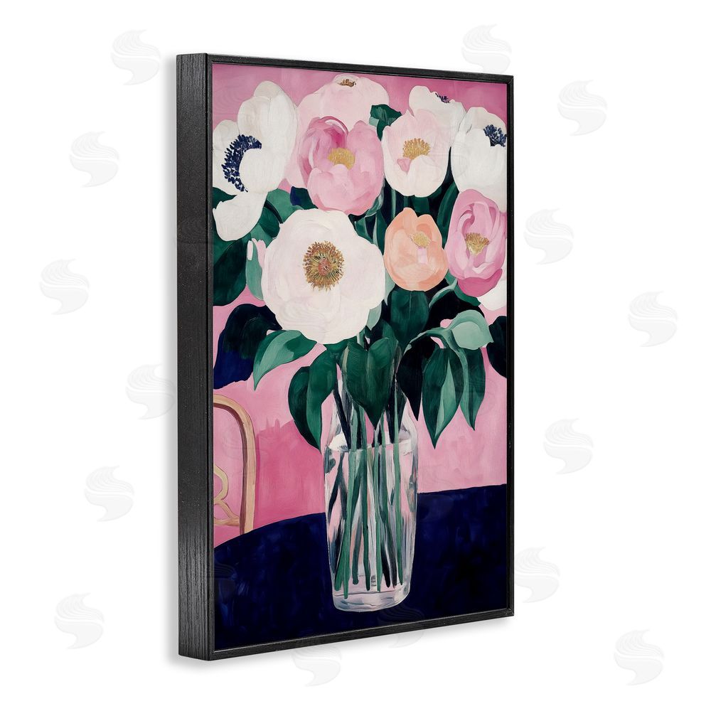 Annabelle Hall The Vase And Chair Black Framed Giclee Wall Art Print