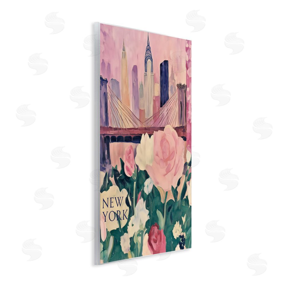 Annabelle Hall New York Spring Cityscape Wall Plaque Art Print