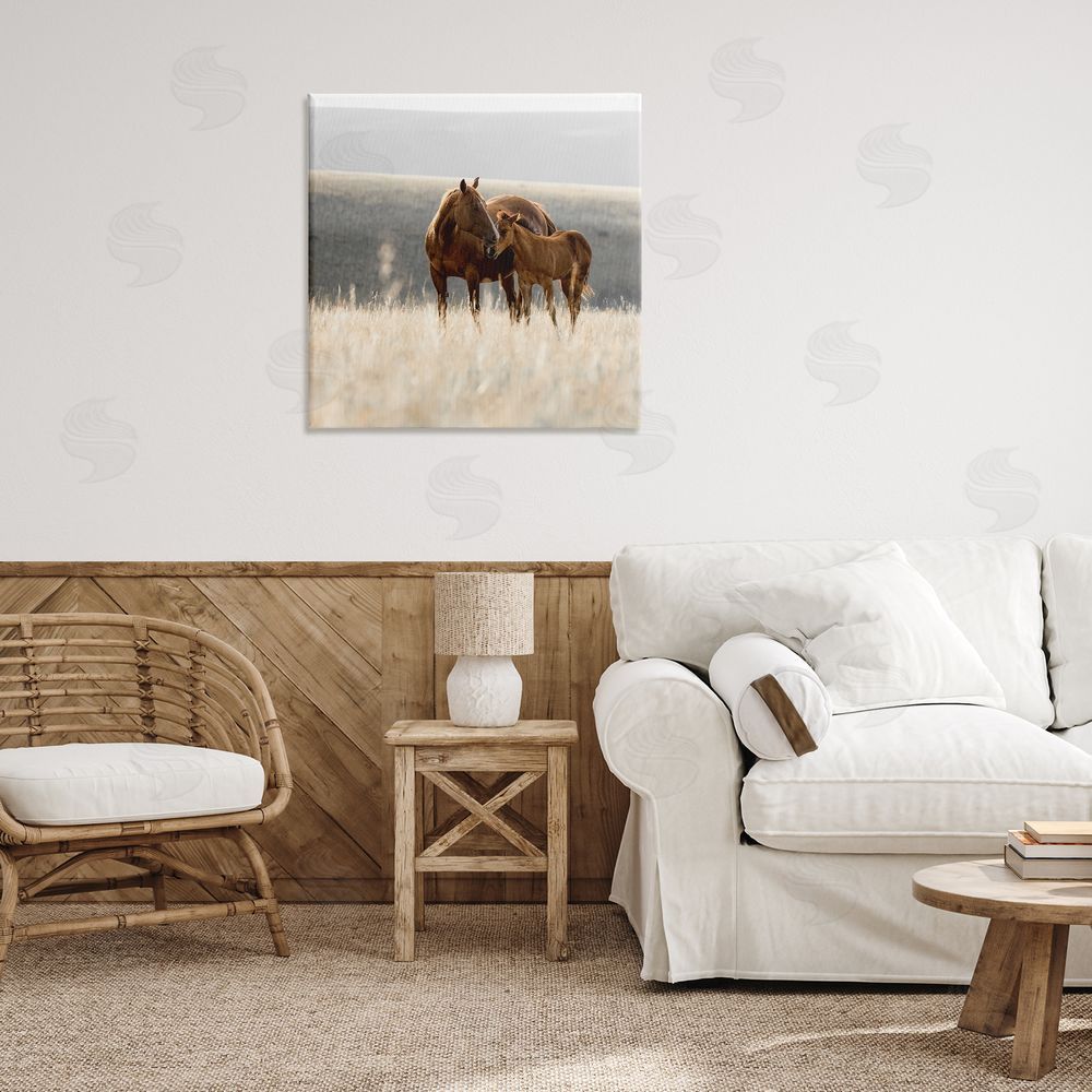 Christy Berry Montana Mares Landscape Canvas Art on Wall