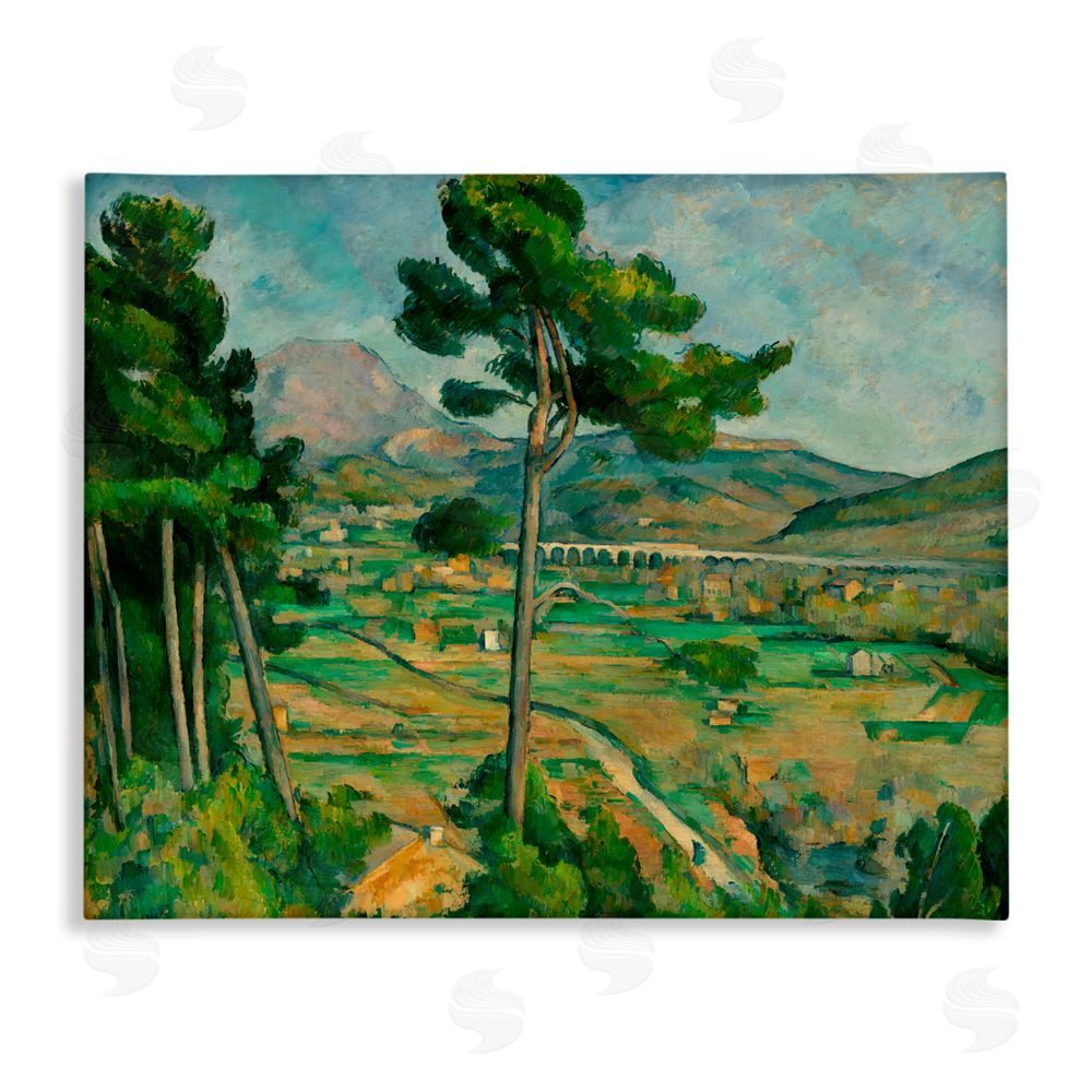 Paul Cezanne Classical Mont Sainte Victoire Canvas Wall Art Print