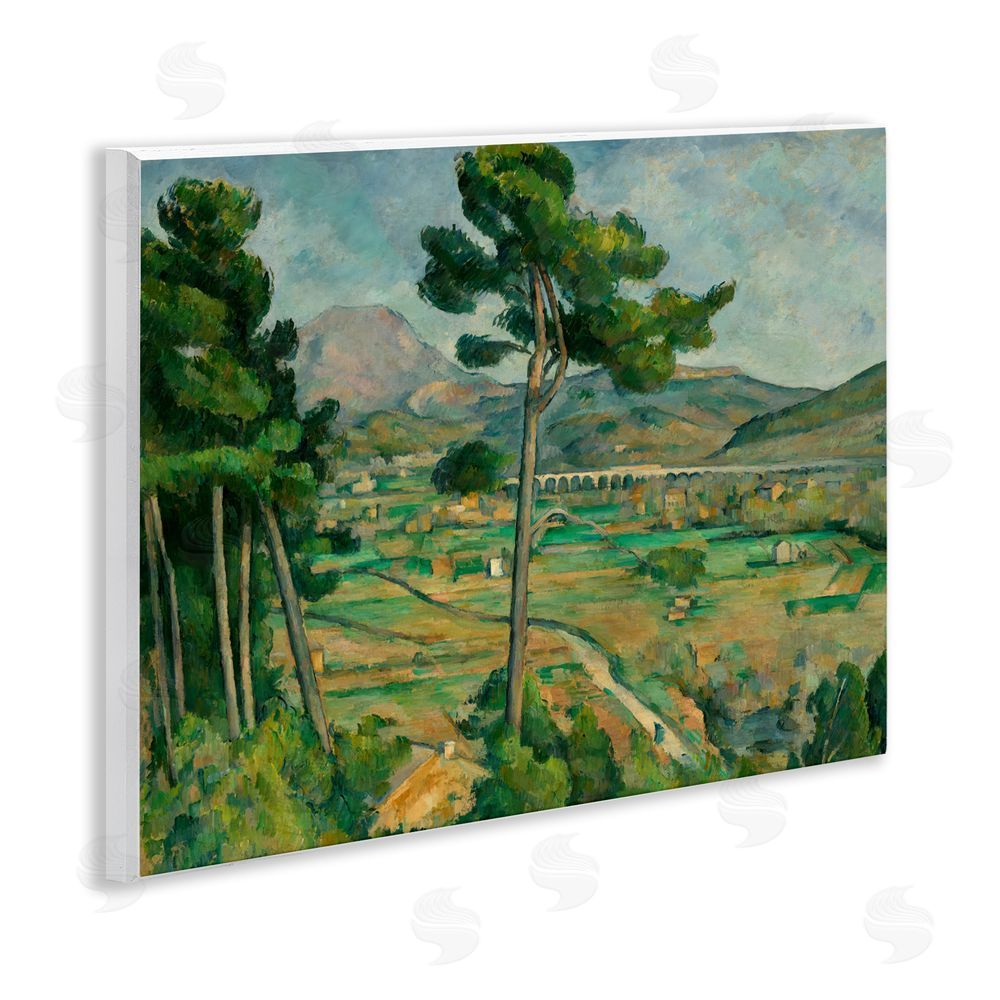 Paul Cezanne Classical Mont Sainte Victoire Wall Plaque Art Print