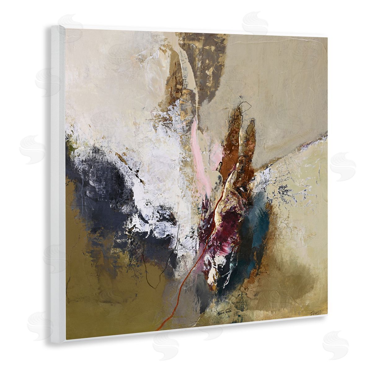 Design Fabrikken Earthy Mood Composition Wooden Wall Plaque Art Print