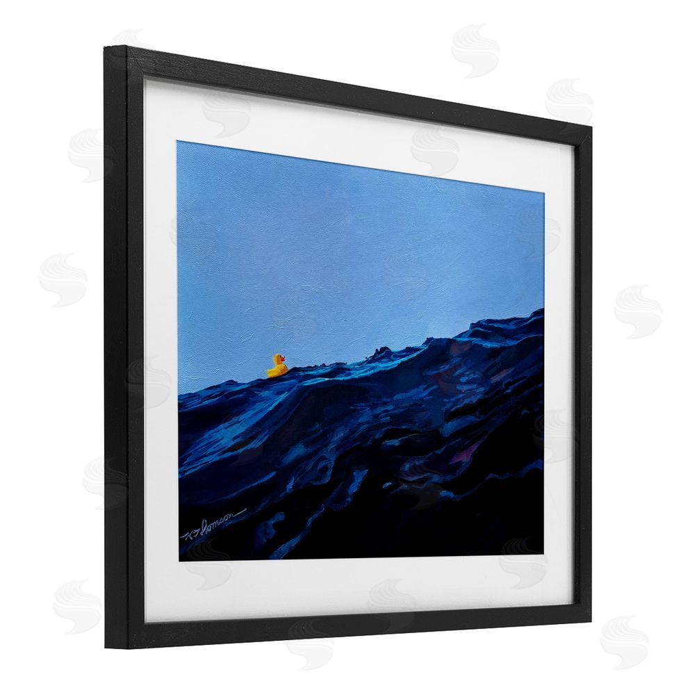 Keith Thomson You're The One Duck Black Framed Print Under Glass Wall Art