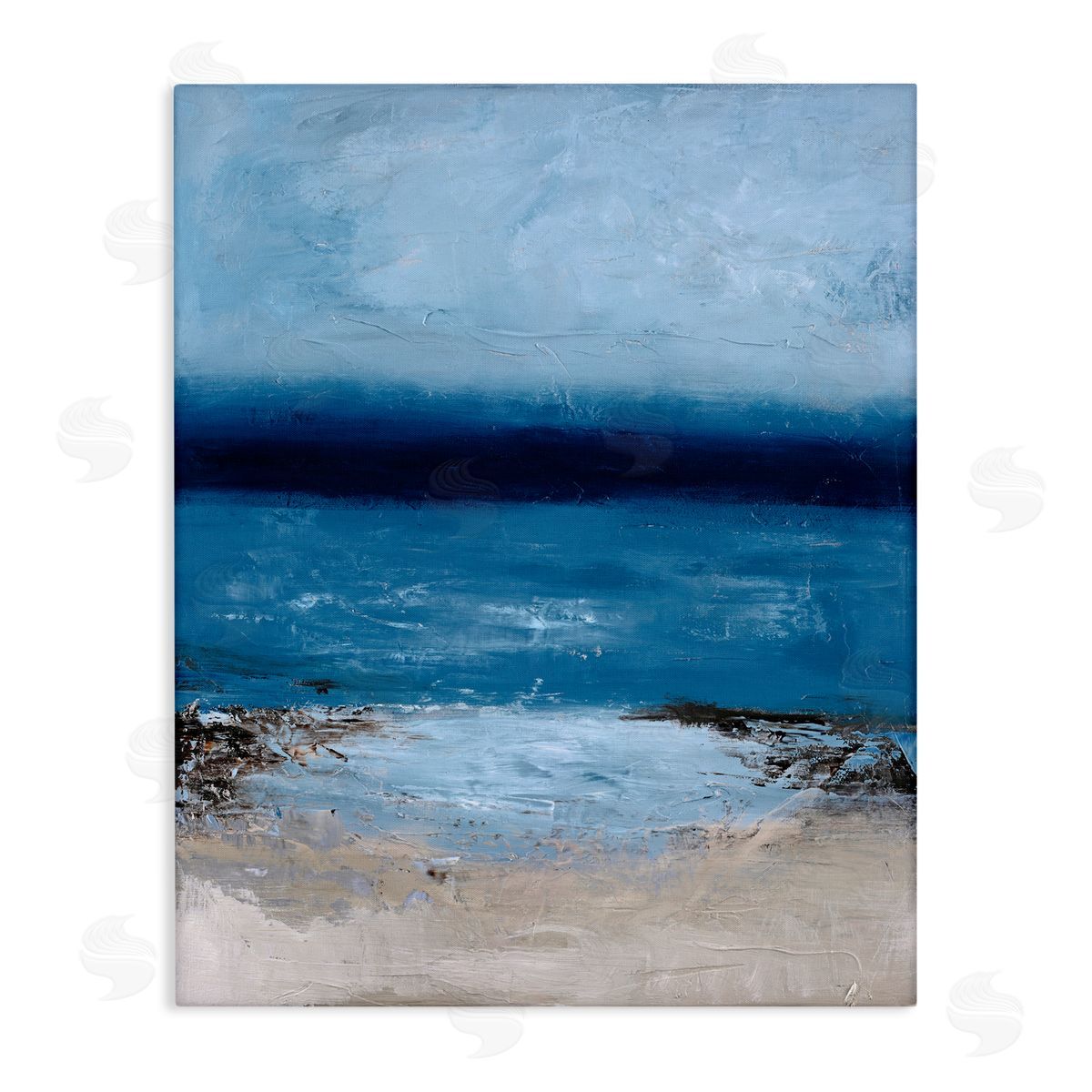 Design Fabrikken Endless Sea Moods Stretched Canvas Wall Art Print