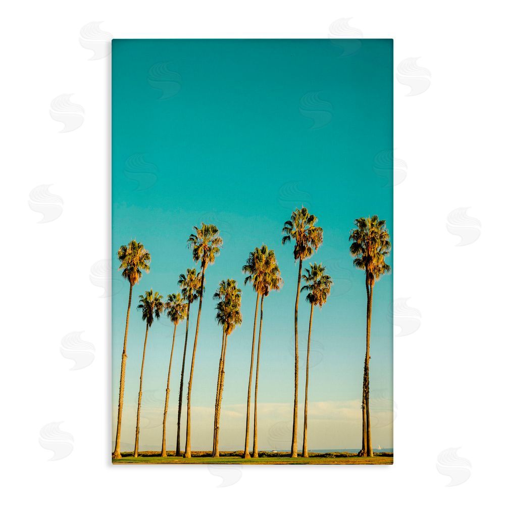 Elena Chukhlebova Giants By The Ocean Canvas Wall Art Print