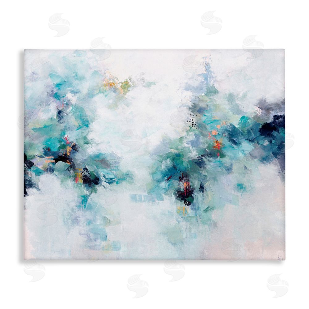 Karen Hale Reaching Out Abstraction Stretched Canvas Wall Art Print