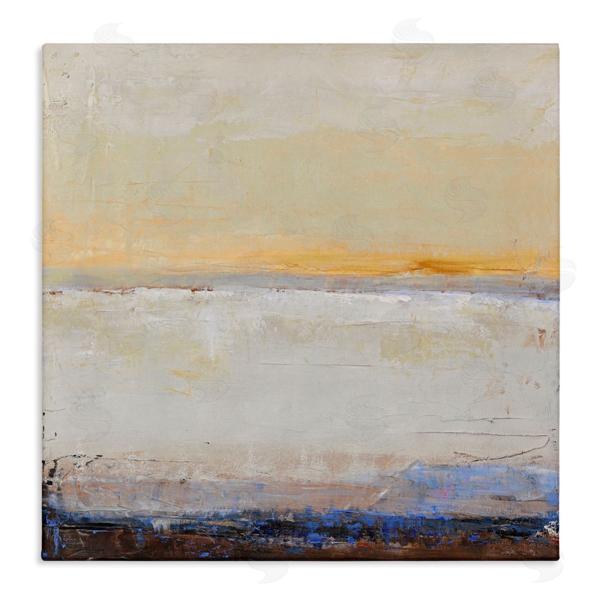 Design Fabrikken Sweeping Subtle Horizon Stretched Canvas Wall Art Print