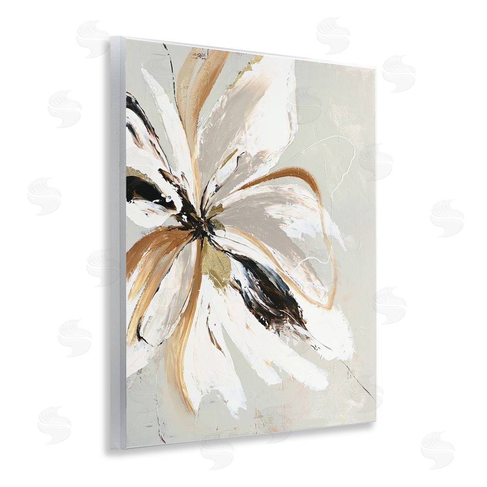 Design Fabrikken Expressive Cornelia Flower Wooden Wall Plaque Art Print