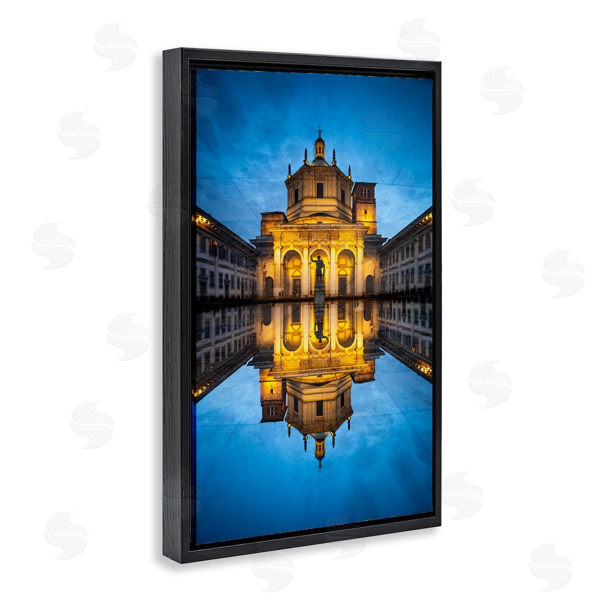 Robin Vandenabeele Grand Architecture Reflection Canvas Wall Art Print