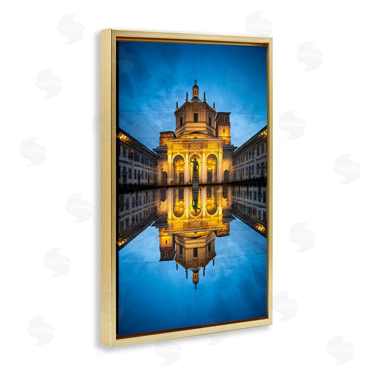Robin Vandenabeele Grand Architecture Reflection Canvas Wall Art Print