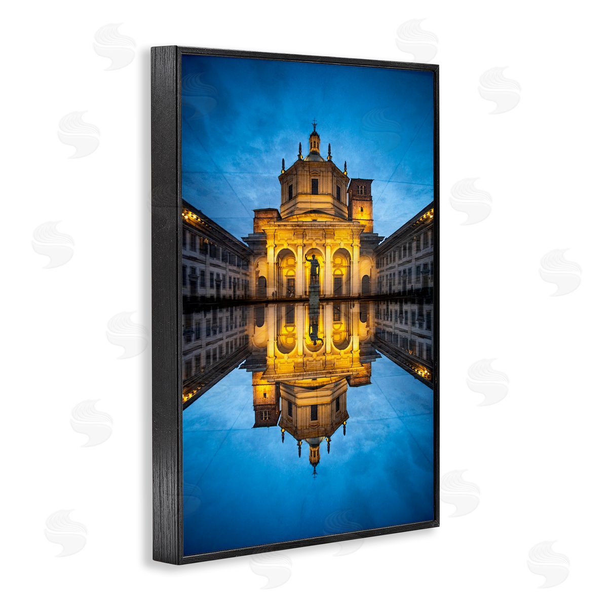 Robin Vandenabeele Grand Architecture Reflection Canvas Wall Art Print