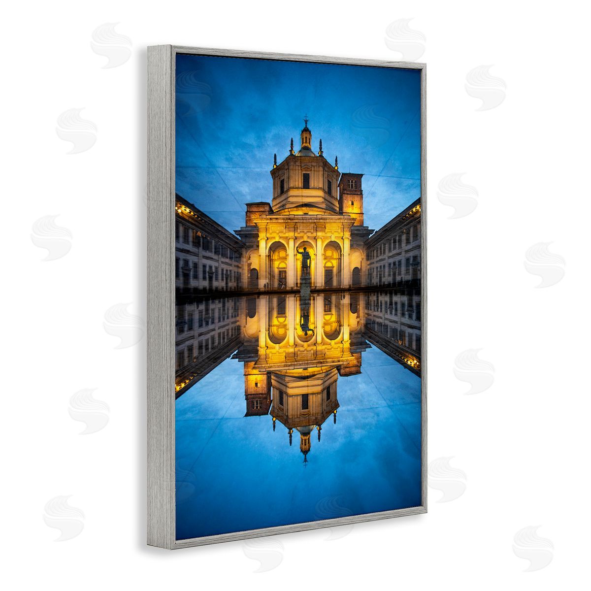 Robin Vandenabeele Grand Architecture Reflection Canvas Wall Art Print