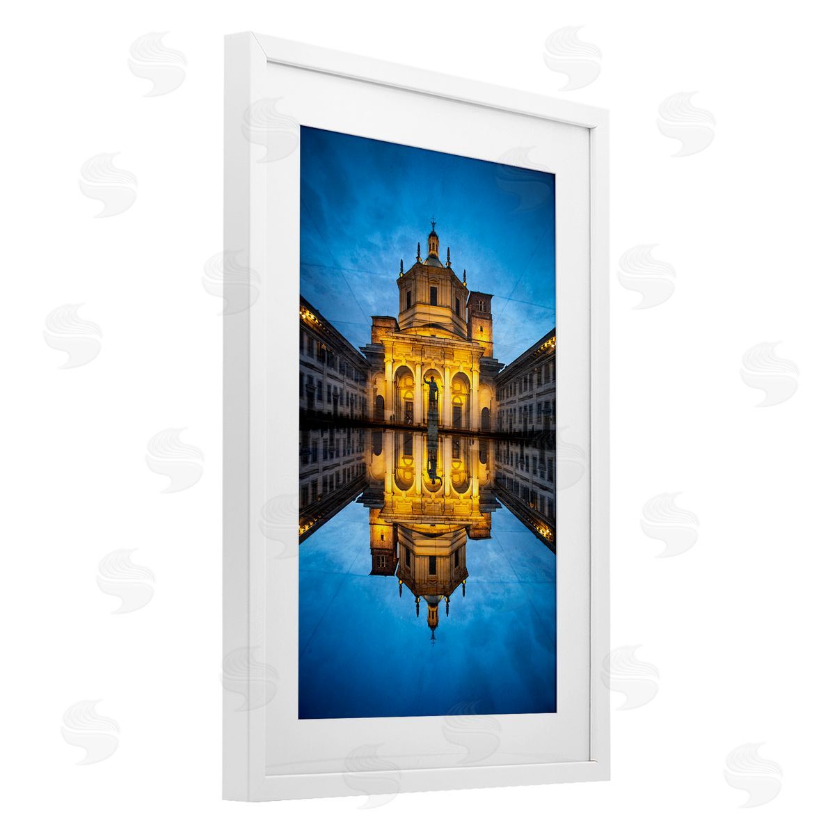Robin Vandenabeele Grand Architecture Reflection Canvas Wall Art Print