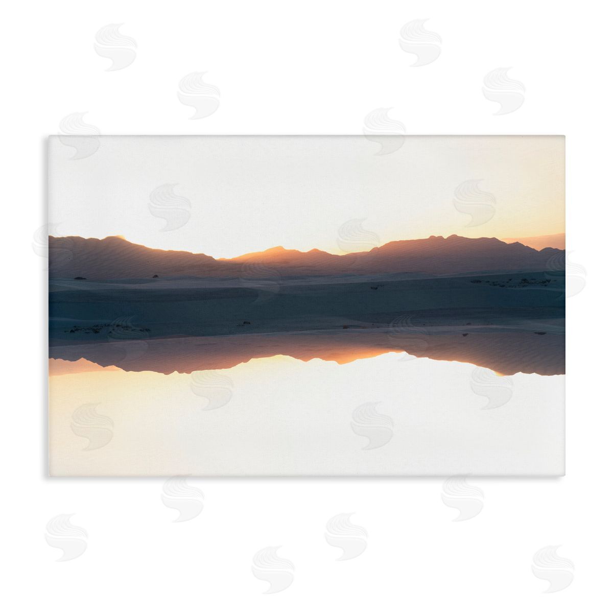 Robin Vandenabeele Reflecting Mountain Dunes Canvas Wall Art Print