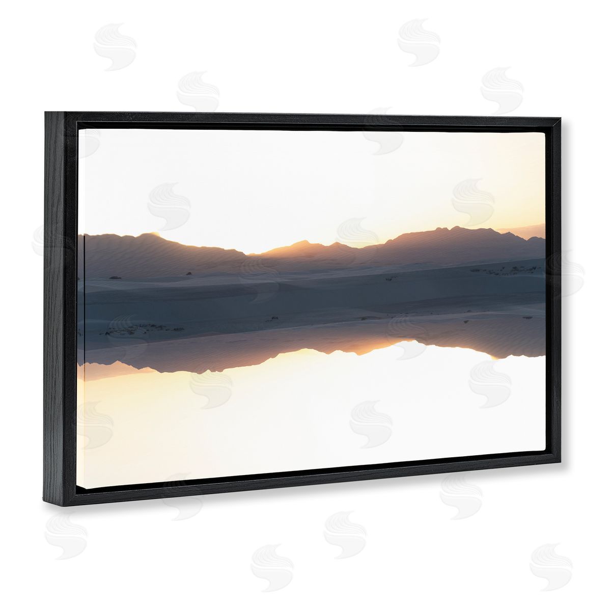 Robin Vandenabeele Reflecting Mountain Dunes Canvas Wall Art Print